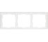 Рамка Arlight пластиковая FRM-NOBE-SFPL-3-WH 1шт 054219 2