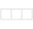 Рамка Arlight пластиковая FRM-NOBE-SFPL-3-WH 1шт 054219 3