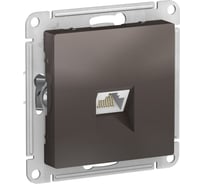 Механизм розетки компьютерной Systeme Electric (Schneider Electric) ATLAS DESIGN RJ45 мокко ATN000683 1240383 10 шт 13606489708488
