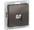 Механизм розетки компьютерной Systeme Electric (Schneider Electric) ATLAS DESIGN RJ45 мокко ATN000683 1240383 10 шт 13606489708488 1