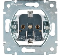 Розетка Legrand Galea Life немецкий стандарт 2К+3 автоматические клеммы 775920