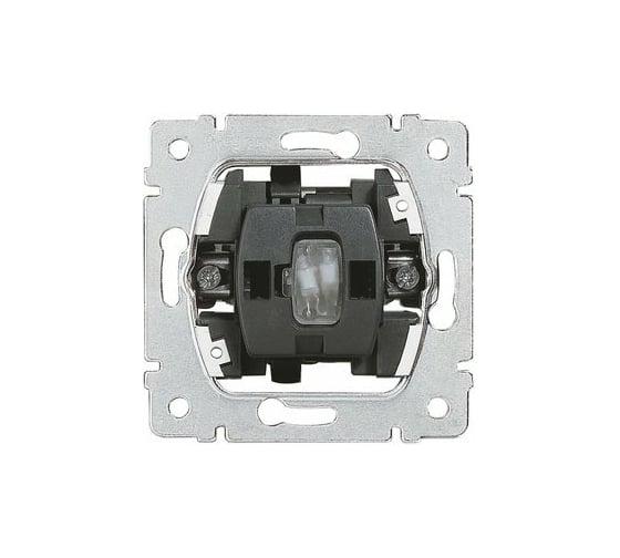 Переключатель Legrand на 2 направления с подсветкой Galea Life 10 A 250 В~ с зелёной лампой 0,5 мA 775602