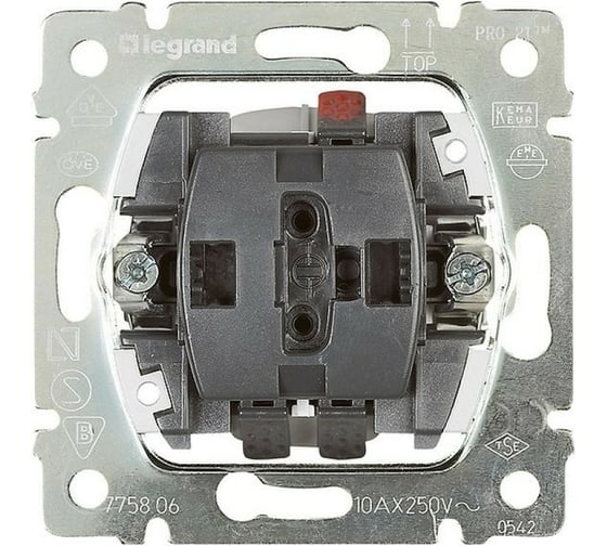 Переключатель Legrand на два направления Galea Life 10 A 250 В~ 775806
