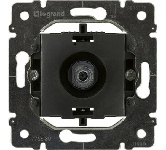 TV розетка Legrand PRO21 одиночная разъём тип F для PRO21 775680