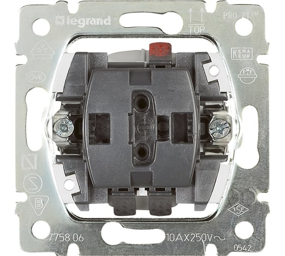 Переключатель Legrand промежуточный Galea Life 10 A 250 В~ 775807