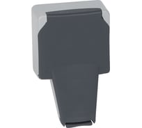 Розетка Legrand 2К+3 со шторками и крышкой IP 66 16 A 250 В Программа Plexo IP 66 IK 08 сборные механизмы серый 090485