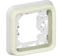 Суппорт Legrand с рамкой для встроенного монтажа Программа Plexo белый 1 пост 069692