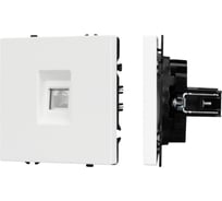 Механизм компьютерной розетки Arlight SCT-NOBE-MPC1-SFPL-WH 1шт 054304