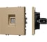 Механизм компьютерной розетки Arlight SCT-NOBE-MPC1-SFPL-GD 1шт 054306 1