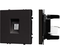 Механизм компьютерной розетки Arlight SCT-NOBE-MPC1-SFPL-BK 1шт 054305