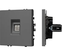 Механизм компьютерной розетки Arlight SCT-NOBE-MPC1-SFPL-GR 1шт 054307