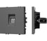 Механизм компьютерной розетки Arlight SCT-NOBE-MPC1-SFPL-GR 1шт 054307 1