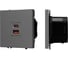 Механизм розетки с быстрой USB зарядкой Arlight SCT-NOBE-MUAC-SFPL-FC-GR 1шт 054319 1