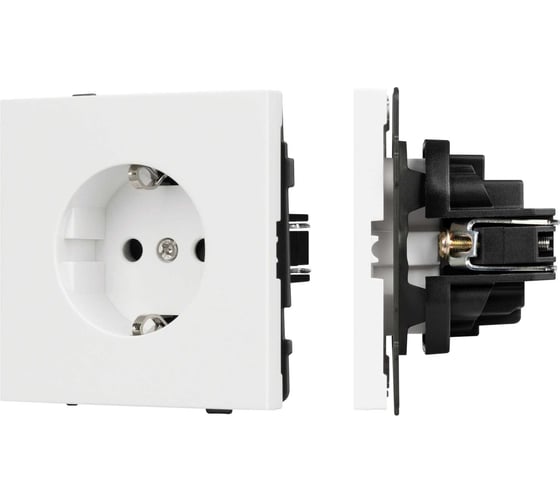 Механизм электрической розетки Arlight SCT-NOBE-MEU1-SFPL-WH 1шт 054276 1