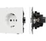 Механизм электрической розетки Arlight SCT-NOBE-MEU1-SFPL-WH 1шт 054276 1