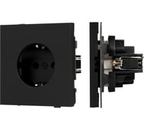 Механизм электрической розетки Arlight SCT-NOBE-MEU1-SFPL-BK 1шт 054277