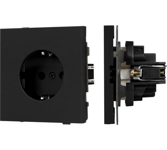 Механизм электрической розетки Arlight SCT-NOBE-MEU1-SFPL-BK 1шт 054277 1