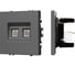 Механизм сдвоенной компьютерной розетки Arlight SCT-NOBE-MPC2-SFPL-GR 1шт 054315 1