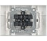 Розетка IEK BRITE 2-я с заземлением, с защитными шторками, плоская, 16А в сборе РСшПл12-3-БрАБ арктический белый BR-R28-16-K91-F 3