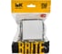 Розетка IEK BRITE с заземлением, со шторками, с крышкой, 16А IP44 РСбш10-3-44-БрАБ арктический белый BR-R16-16-44-K91 4