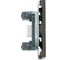 Розетка STEKKER Эмили HDMI 2.0 Type A, механизм, RST00-5118-09, антрацит, soft touch 50168 3