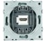 Розетка STEKKER Эмили HDMI 2.0 Type A, механизм, RST00-5118-09, антрацит, soft touch 50168 5