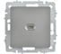 Розетка IEK BRITE USB C, 65Вт, высокоскоростная зарядка, сталь РЮ12-1-БрС BR-U13-065-K46 2