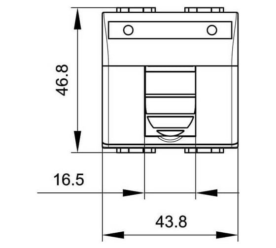 Розетка DKC BRAVA RJ-45, категория 5Е, экранированная, белая 40404 76666B