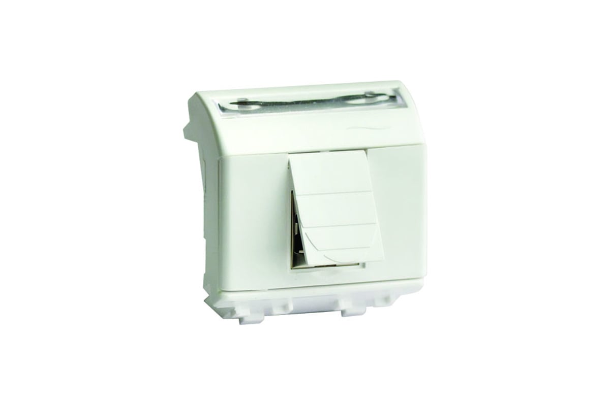 Розетка DKC BRAVA RJ-45 кат.5Е разъем PcNet 1шт 76655B - выгодная цена ...