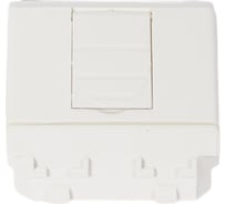 Розетка DKC BRAVA RJ-45 кат.5Е разъем PcNet 1шт 76655B