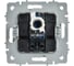 Розетка компьютерная IEK BRITE RJ45, категория 6, арктический белый РК11-БрАБ BR-K10-2-K91 3