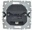 Розетка IEK BRITE с заземлением и шторками, 16А, с USB A+A, 2.1А, арктический белый РЮш10-1-БрАБ BR-R14-16-U21-D21-K91 3