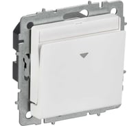 Выключатель карточный IEK BRITE 30А, арктический белый ВС10-1-8-БрАБ BR-V11-0-10-K91