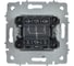 Выключатель 3-клавишный IEK BRITE 10А, арктический белый ВС10-3-0-БрАБ BR-V30-0-10-K91 3