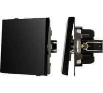 Механизм выключателя одноклавишный проходной Arlight SWT-TENDO-MKP1-PL-BK 1шт 054041