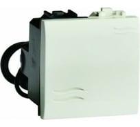 Переключатель с подсветкой DKC, слоновая кость, 2 модуля 75012SL 24525
