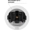 Розетка TDM ELECTRIC фарфоровая 2П 10А 250В белая, серия "Болонь" SQ1820-0004 5
