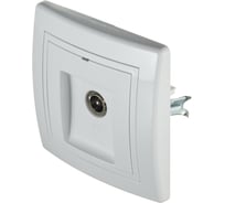 Розетка для антенны Aling-conel PRESTIGE TV, белая 612I.00 113036