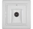 Розетка для антенны Aling-conel PRESTIGE TV, белая 612I.00 113036 2