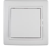 Проходной 1-клавишный выключатель Aling-conel PRESTIGE 10AX 250В, белый 607.00