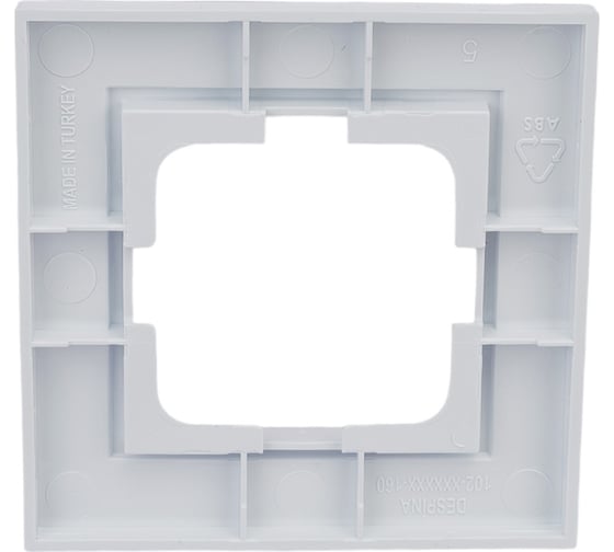 1-я рамка Mono Electric DESPINA белый 102-190000-160