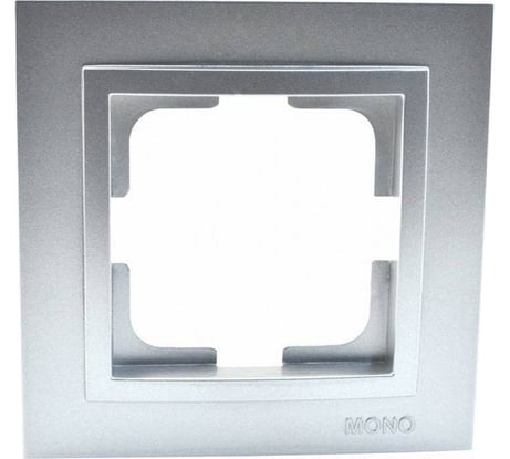 1-я рамка Mono Electric DESPINA серебро 102-210000-160