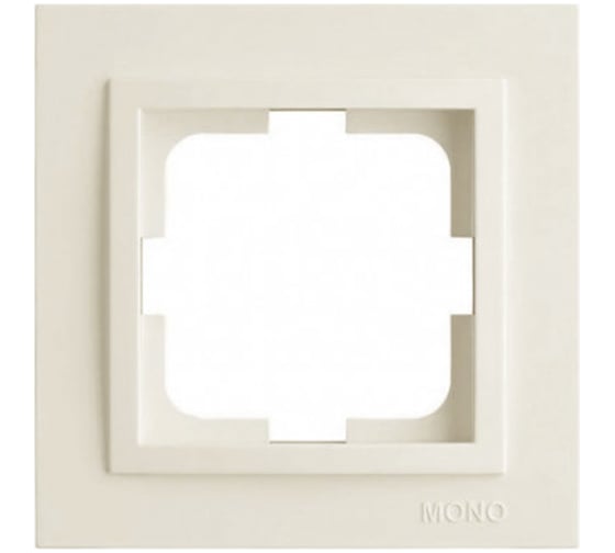 1-я рамка Mono Electric DESPINA слоновая кость 102-010000-160 1