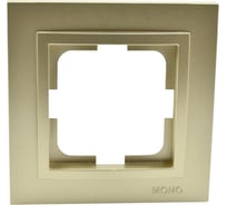 1-я рамка Mono Electric DESPINA титан 102-220000-160