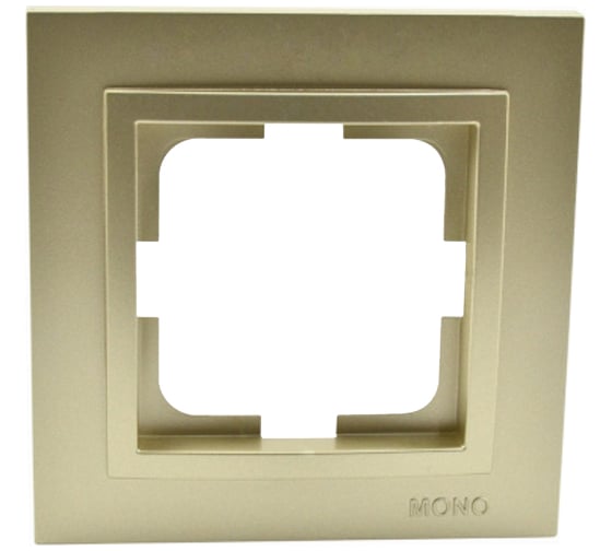 1-я рамка Mono Electric DESPINA титан 102-220000-160