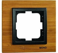 1-а рамка Mono Electric STYLE wood, бамбук 107-530000-160