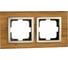 2-а рамка Mono Electric STYLE wood, бамбук 107-530000-161 1