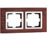 2-а рамка Mono Electric STYLE wood, черешня 107-500000-161 1
