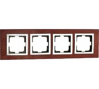 4-а рамка Mono Electric STYLE wood, черешня 107-500000-163
