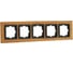 5-а рамка Mono Electric STYLE wood, бамбук 107-530000-164 1